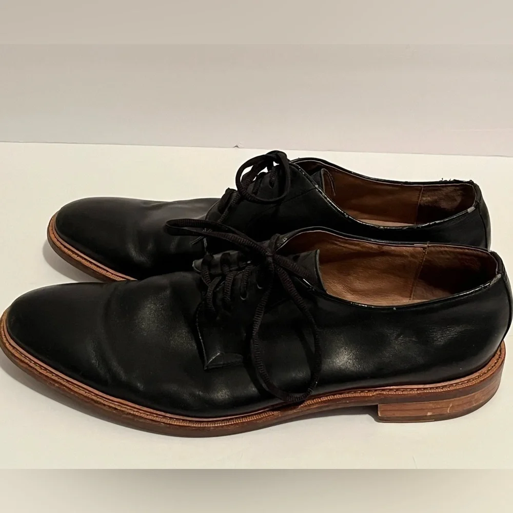 Gordon Rush Hester Black Leather Oxford Shoes Men’s Size 15